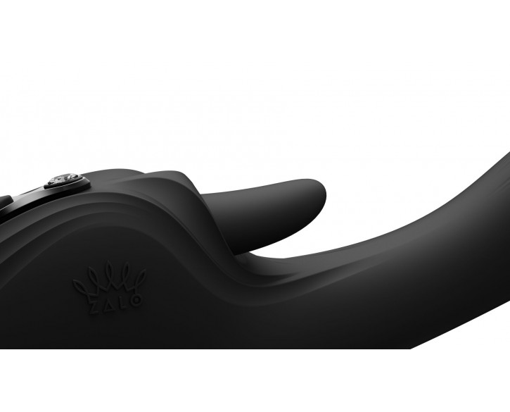 Вібратор-кролик Zalo Ares Obsidian Black