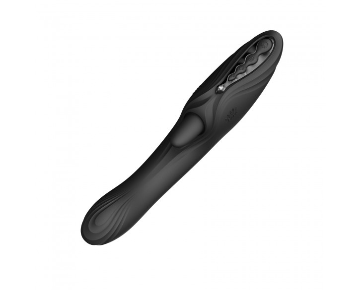 Вібратор-кролик Zalo Ares Obsidian Black