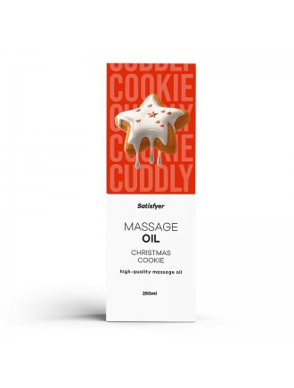 Масажна олія Satisfyer Massage Oil Christmas Cookie 250 мл