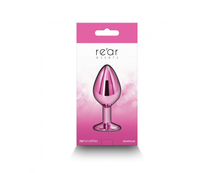Анальна пробка NS Novelties Rear Assets - Medium - Pink