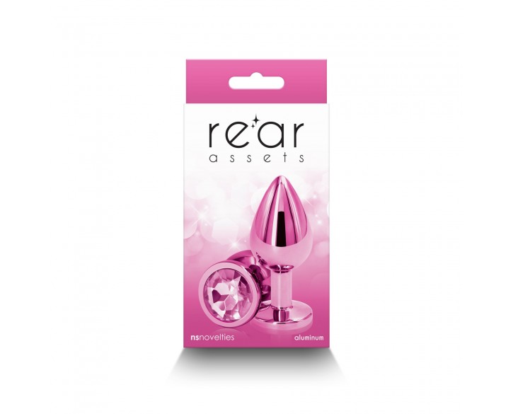 Анальна пробка NS Novelties Rear Assets - Medium - Pink