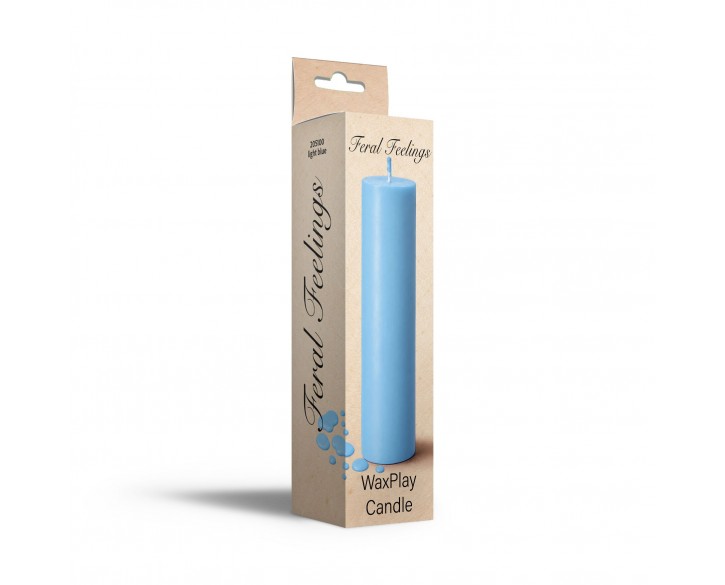 Свічка для WaxPlay Feral Feelings soft 15 см Light Blue