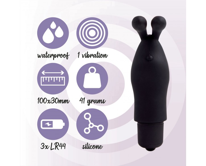 Вібратор на палець FeelzToys Magic Finger Vibrator Black