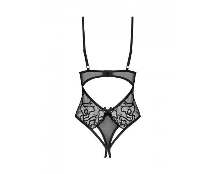 Боді Obsessive Blomentis crotchless teddy XS/S