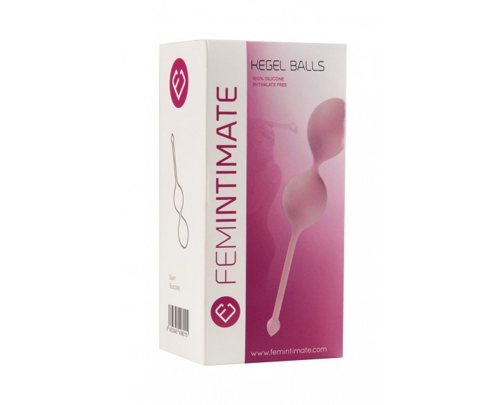 Вагінальні кульки Femintimate Kegel Balls, діаметр 3,5 см, маса 77 г