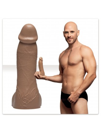 Фалоімітатор Fleshlight Guys: Johnny Sins Dildo, за зліпком пеніса, лисий з Браззерс