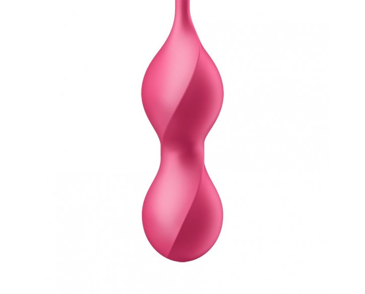 Вагінальні смарт-кульки з вібрацією Satisfyer Love Birds 2 Connect App Red, 86 г, пульт ДК