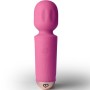 Вібромасажер Rocks Off Mini Wand Peony Pink, 16 режимів