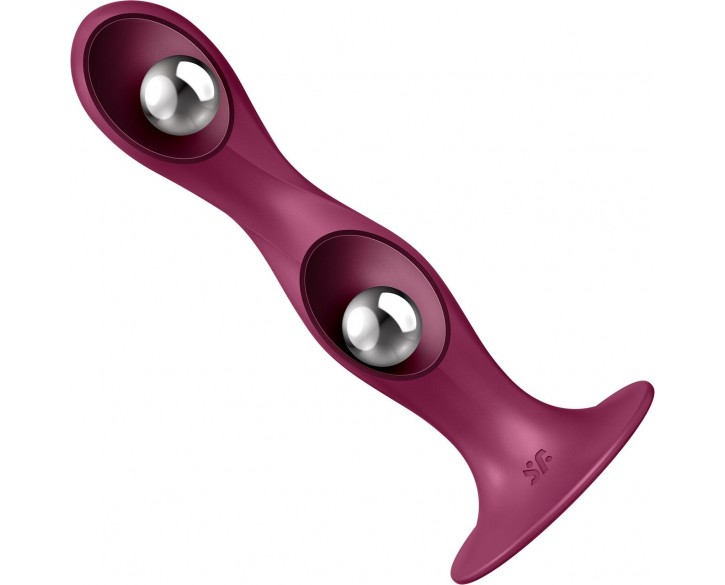 Дилдо Satisfyer Double Ball-R Red