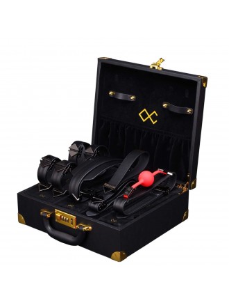 БДСМ-набір LOCKINK Moonlight Treasure Chest - Black Set