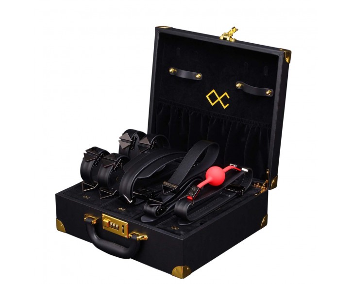 БДСМ-набір LOCKINK Moonlight Treasure Chest - Black Set