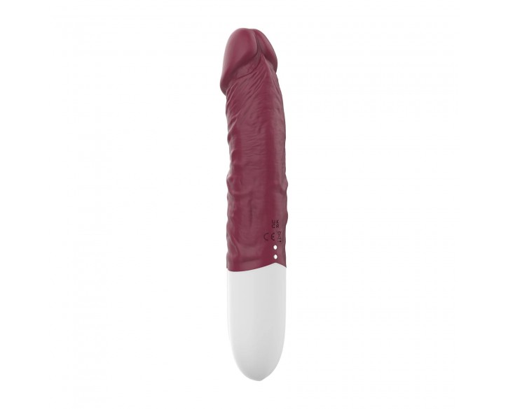 Фалоімітатор з вібрацією Loviss Caeser Vibrator Dildo, реалістичний, 12 режимів
