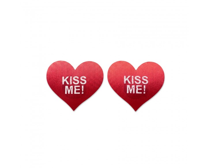 Пестис-сердечка Art of Sex - Kiss me, червоний