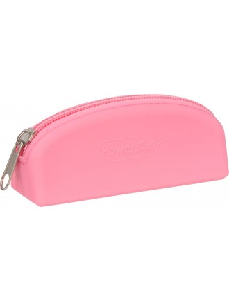 Сумка для зберігання секс-іграшок PowerBullet - Silicone Storage Zippered Bag Pink