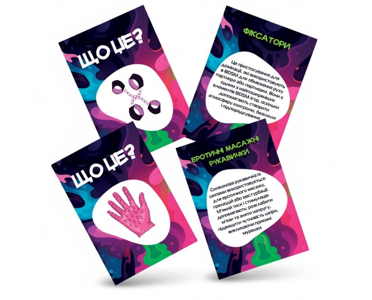 Гра для дорослих «Що це?» 18+ (UA)