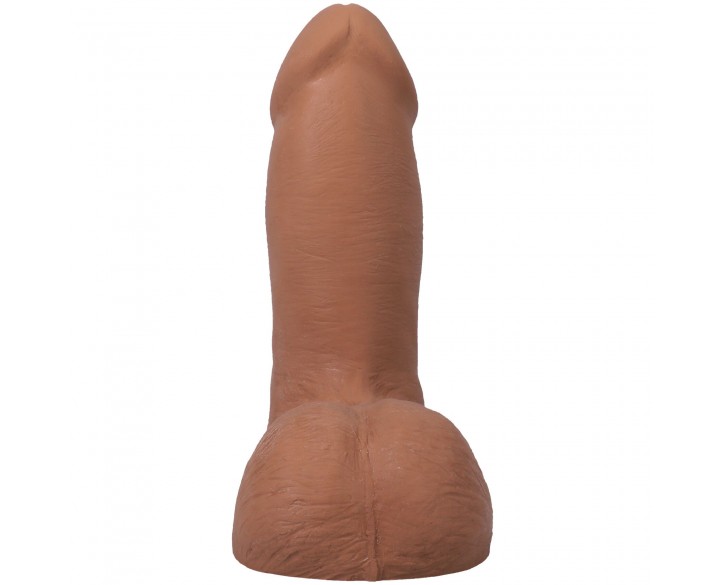 Фалоімітатор Doc Johnson The Realistic Cock ULTRASKYN - 5 Inch with Balls Caramel