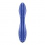 Двосторонній скляний дилдо Satisfyer Dazzling Crystal 2 Blue