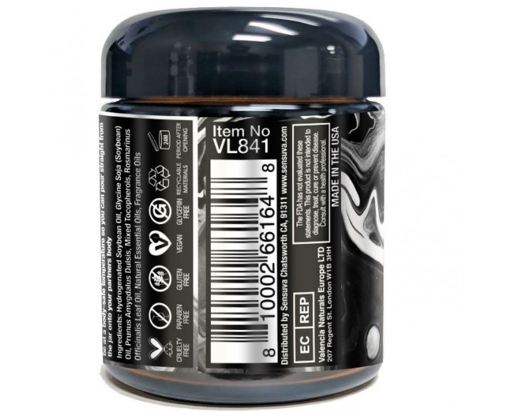 Масажна свічка Sensuva [HE]RO Dark Temptation Massage Oil Candle 113г