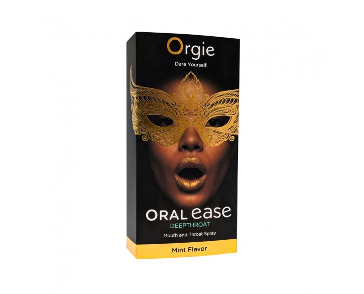 Спрей для глибокого мінету Orgie – Oral Ease Deepthroat (15 мл), м’ятний, без анестетиків