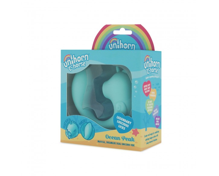 Вібратор-єдиноріжка Unihorn – C Horse – Ocean Peak, вагінально-кліторальна стимуляція, 2 мотори по 10 режимів