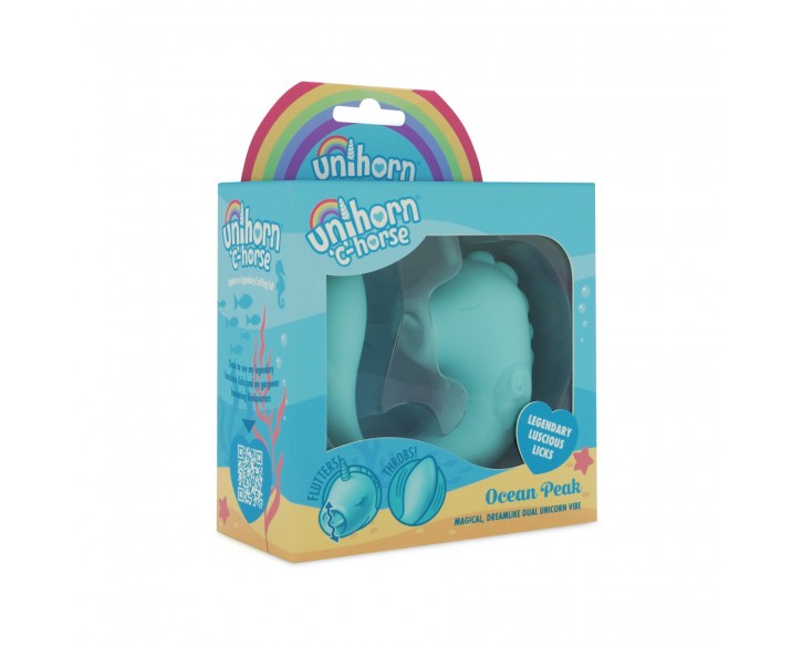 Вібратор-єдиноріжка Unihorn – C Horse – Ocean Peak, вагінально-кліторальна стимуляція, 2 мотори по 10 режимів