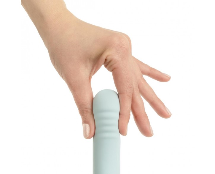 Вібратор-кролик Good Vibes Only - SAGE Triple Stimulation Vibe Soft Silicone - Blue