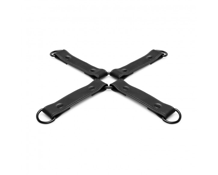 Хрестовина Bedroom Fantasies Hogtie 4 - Way Restraint Cross - Black