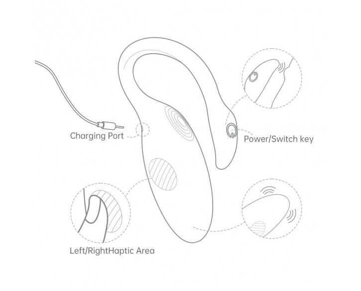 Смарт-віброяйце Magic Motion Flamingo Max Blue 2 в 1: віброяйце та тренажер Кегеля, 10 режимів