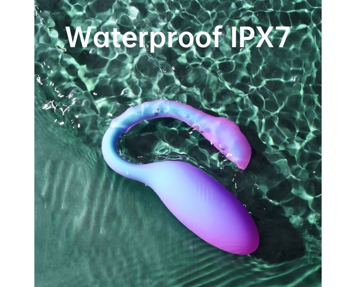 Смарт-віброяйце Magic Motion Flamingo Max Blue 2 в 1: віброяйце та тренажер Кегеля, 10 режимів