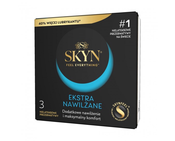 Презервативи SKYN Ekstra Nawilżane 3 шт
