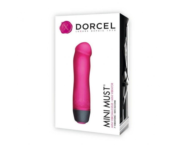 Вібратор Dorcel Mini Must Magenta для клітора і точки G