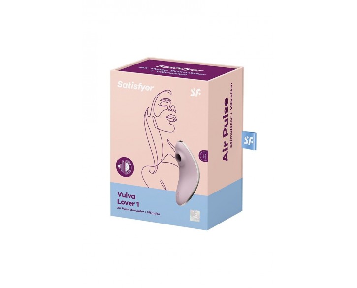 Вакуумний вібратор Satisfyer Vulva Lover 1 Violet