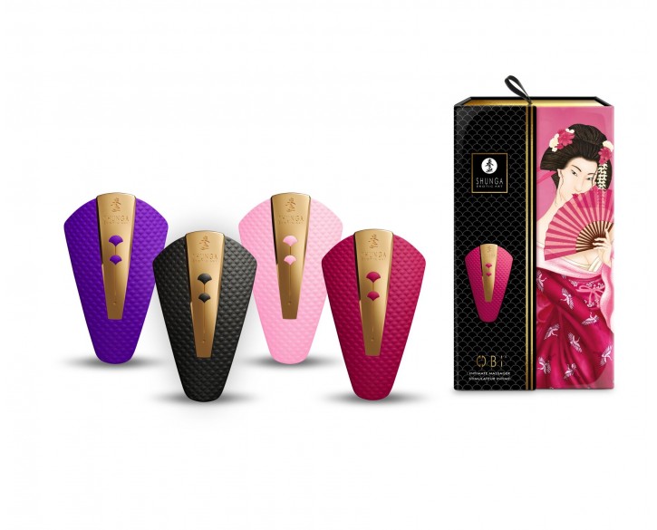 Кліторальний вібратор Shunga Obi Raspberry