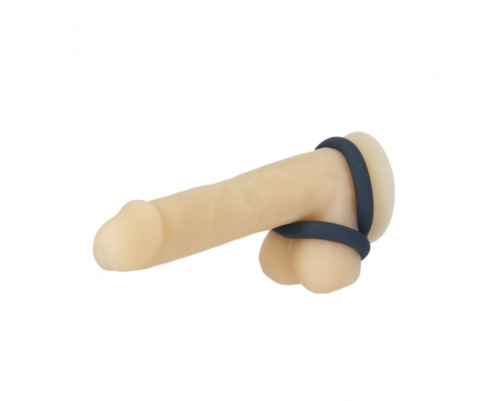 Подвійне ерекційне кільце LUX Active – Tug – Versatile Silicone Cock Ring