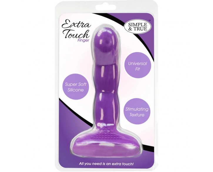 Насадка на палець Simple&True Extra Touch Finger Dong Purple