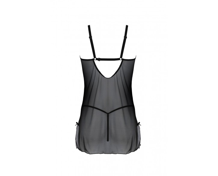 Пеньюар Passion DROSERA BODY black S/M - ECO Passion