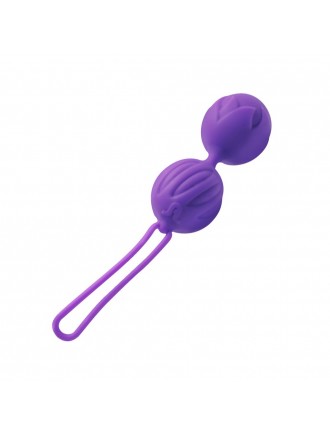 Вагінальні кульки Adrien Lastic Geisha Lastic Balls BIG Violet (L), діаметр 4 см, вага 90 гр