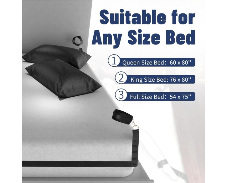 БДСМ-набір LOCKINK YEAHWOW Bed Restraint set