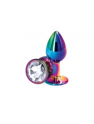 Анальна пробка NS Novelties Rear Assets - Multicolor - Small - Clear