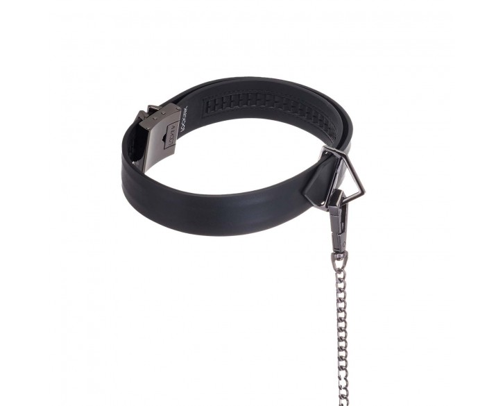 Повідець LOCKINK Tied Collar with Leash Set - Black