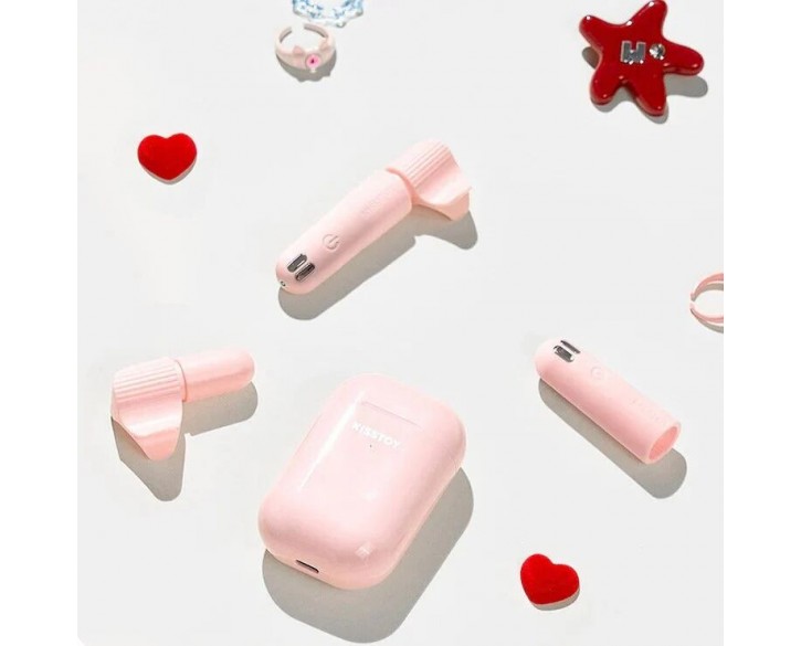 Комплект вібраторів на палець з електростимуляцією KISSTOY Viva Pods, зарядний бокс