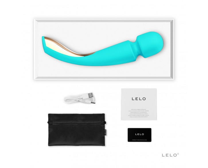 Вібромасажер LELO Smart Wand 2 Medium Ocean Blue