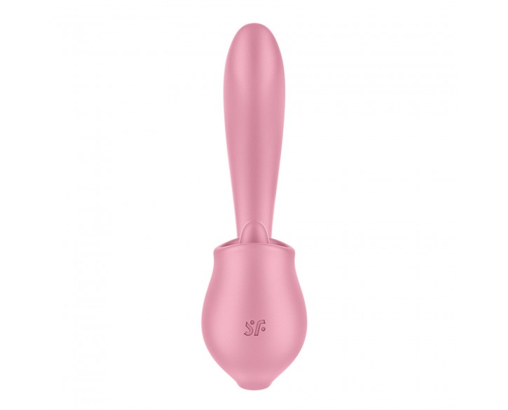 Вагінально-кліторальний вібратор Satisfyer Tongue Genius з язичком