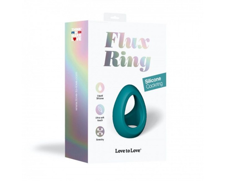 Ерекційне кільце подвійне Love To Love FLUX RING - TEAL ME