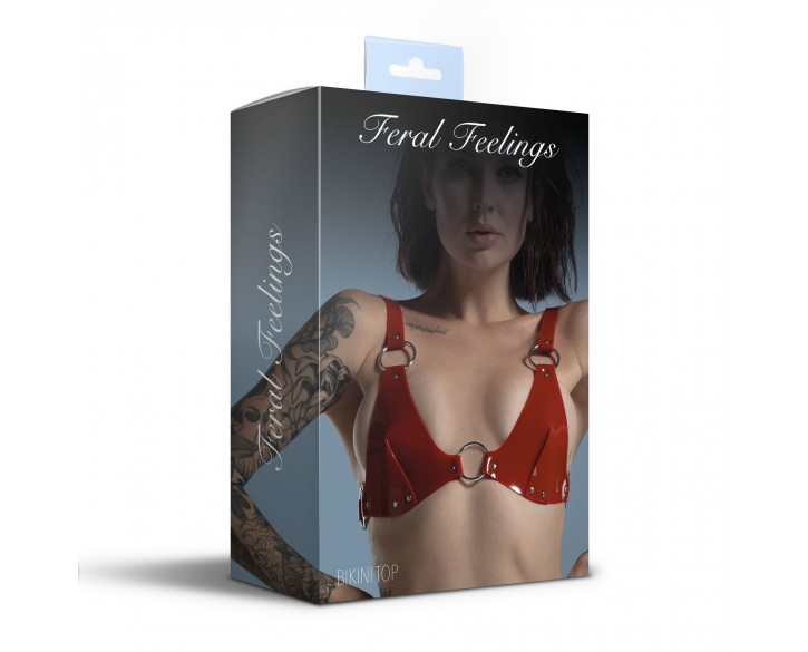 Ліф класичний Feral Feelings - Bikini Top Red