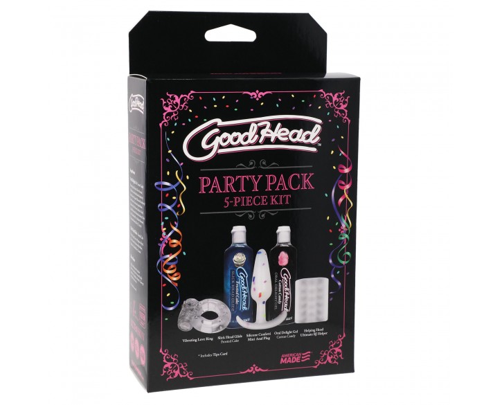 Набір Doc Johnson GoodHead - Party Pack - 5 Piece Kit