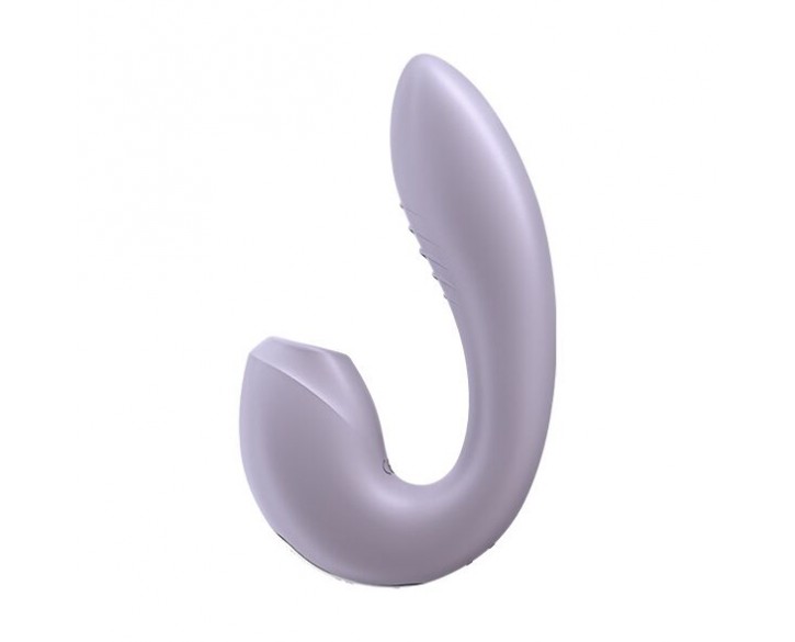 Вакуумний смарт вібратор Satisfyer Sunray Lilac, 4 положення стовбура