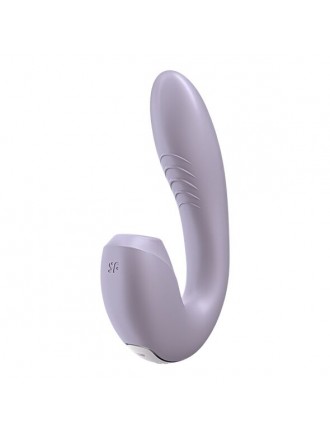 Вакуумний смарт вібратор Satisfyer Sunray Lilac, 4 положення стовбура