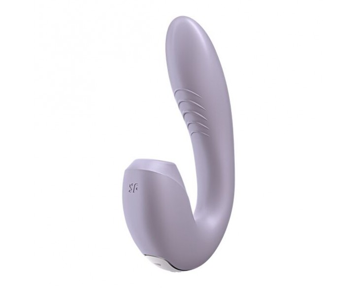 Вакуумний смарт вібратор Satisfyer Sunray Lilac, 4 положення стовбура