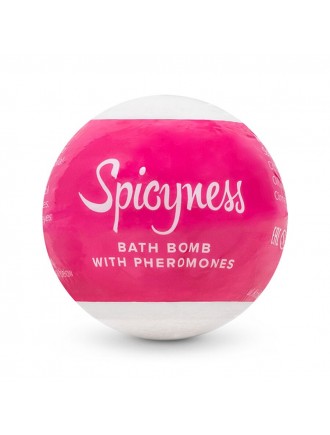 Бомбочка для ванни з феромонами Obsessive Bath bomb with pheromones Spicy (100 г)